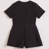 Valentina Playsuit | Black