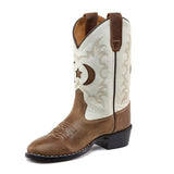 Milkeyway Boots | Brown/White