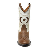 Milkeyway Boots | Brown/White