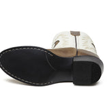 Milkeyway Boots | Brown/White