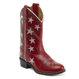 Star Red Boots