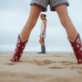 Star Red Boots