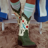 Blue Bird Boots | Green