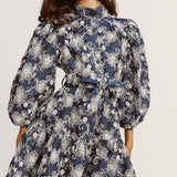 Macey Mini Shirt Dress | Dark Denim