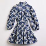 Macey Mini Shirt Dress | Dark Denim