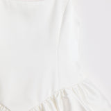 Ava Mini Dress | Orchid White