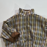 Reversible Oslo Plaid Jacket Brown