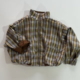 Reversible Oslo Plaid Jacket Brown