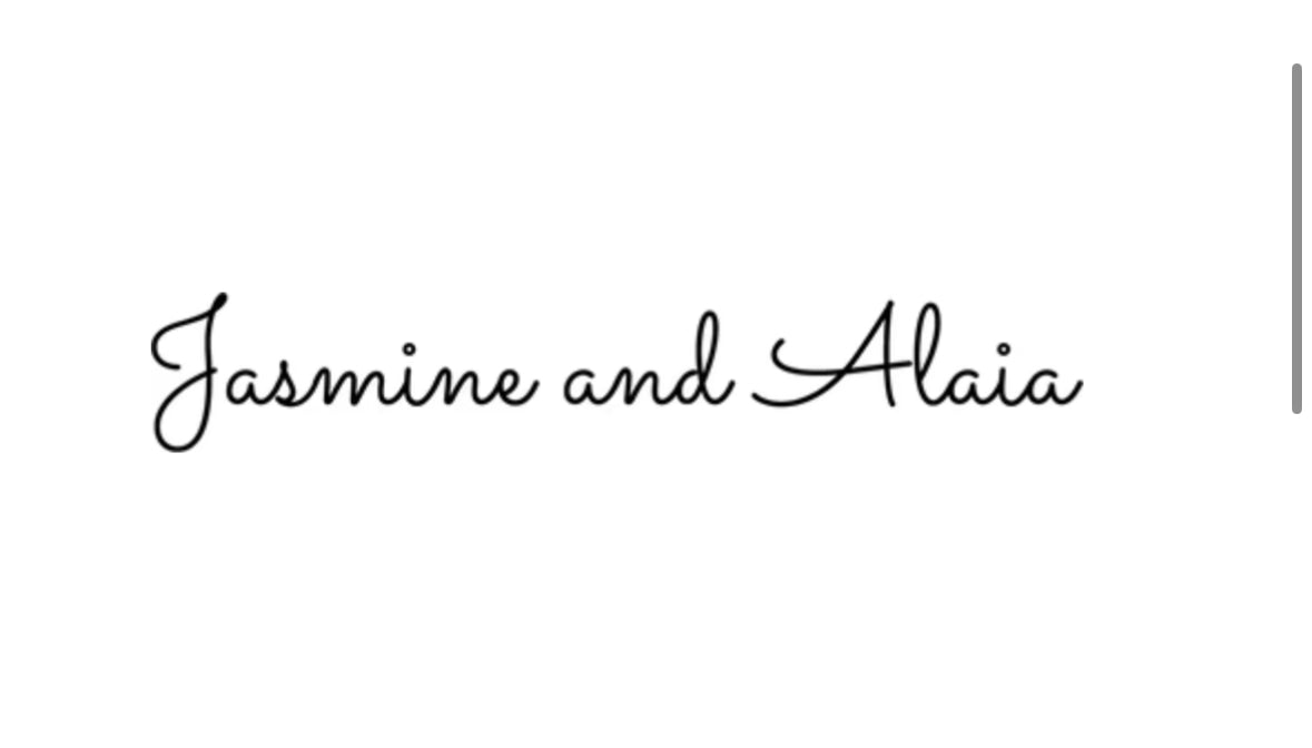 Jasmine and Alaia