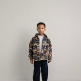 Charlie Jacket | Caramel Brown Camouflage