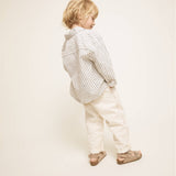 Linen Stripe Jacket | Unico