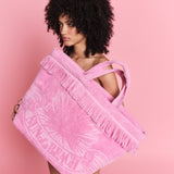 Surf n' Turf Bubblegum | Oversized Beach Bag