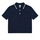 Rib Polo | Dark Navy