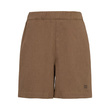 Load image into Gallery viewer, Cotton Gabardine Shorts - Brown
