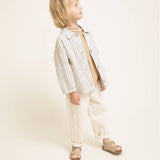 Linen Stripe Jacket | Unico