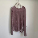 Mesh Top & Drawstring Skirt Set