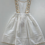 Teresa Embroidered Dress | Ecru