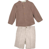 Earth Linen Shirt | Ash Rose