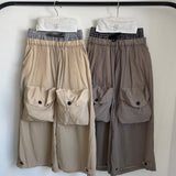 Layered Big Pocket Pants