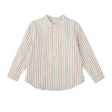 Shirt & Short Set | Ceramic Stripe/Sand