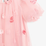 Aya Mini Flower Dress | Pink