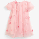 Aya Mini Flower Dress | Pink