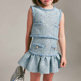 Jayde Boucle Set | Blue