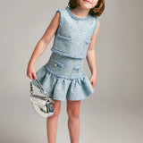 Jayde Boucle Set | Blue