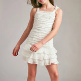 Lia lace Dress | Orchid White