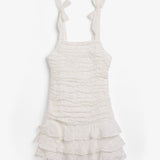 Lia lace Dress | Orchid White