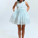 Annie Floral Mini Dress | Blue Floral