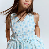 Annie Floral Mini Dress | Blue Floral