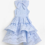 Suki Halter Lace Dress | Powder Blue