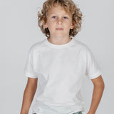 Organic Plain White Tee