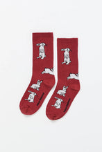 Load image into Gallery viewer, Rabbit Short Sock Red
