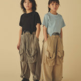 Layered Big Pocket Pants