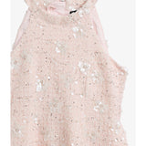 Yve Boucle Mini Dress | Soft Pink