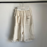Cutoff Short Pants