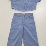 Kristen Wide Trousers | Chardon/White