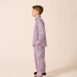 Buttondown & Friday Pant Set| Blue Note Stripe