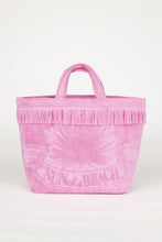 Load image into Gallery viewer, Surf n&#39; Turf Bubblegum | Oversized Beach Bag
