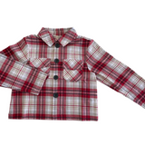 Flannel Overshirt | Jazzberry Plaid
