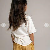 Organic Plain White Tee