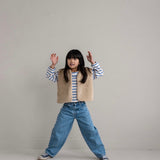 Balloon Denim Pants | Medium Wash