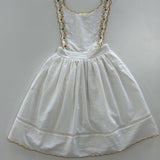 Teresa Embroidered Dress | Ecru