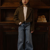 Nic Wide Leg Jeans | North Blue