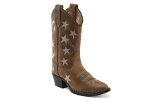 Load image into Gallery viewer, Stars Brown Boots
