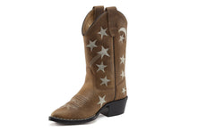 Load image into Gallery viewer, Stars Brown Boots
