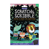 Mini Scratch & Scribble Art Kit - Safari Party