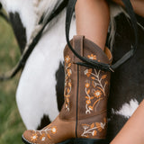 Bouquet Boots | Light Brown